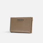 Billetera nev de cuero para mujer - Oro