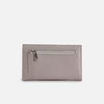Billetera nev de cuero para mujer - Taupe