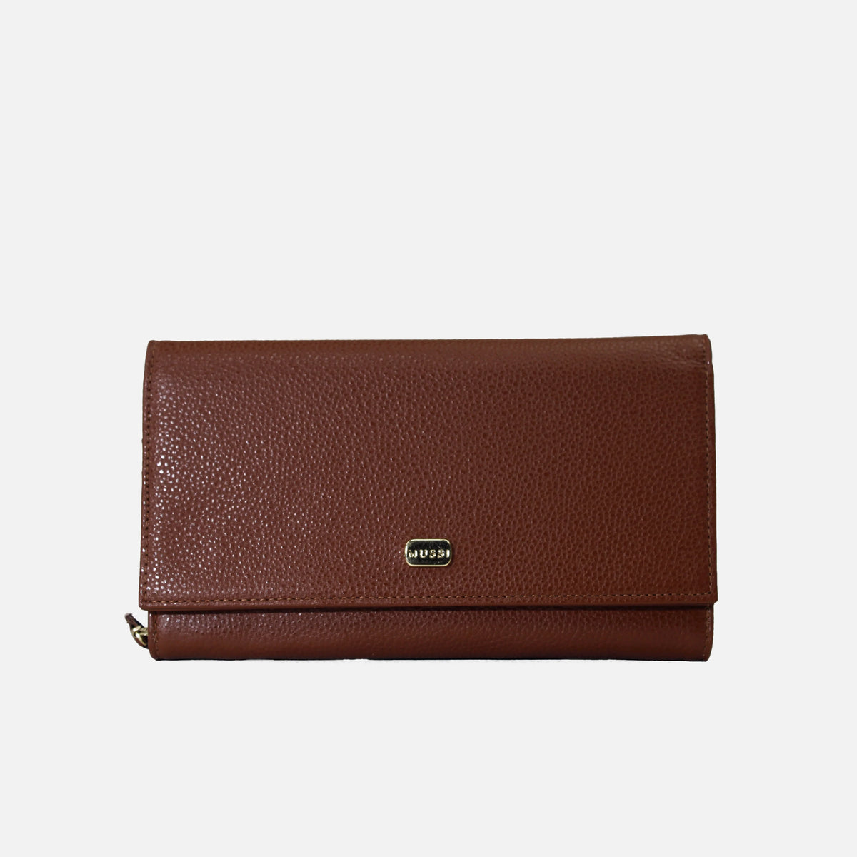 Billetera mily de cuero para mujer - Café