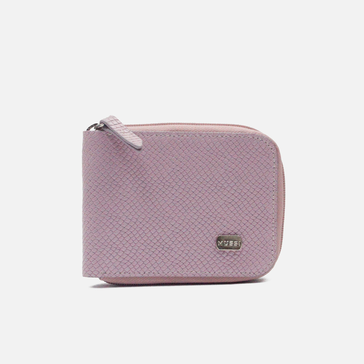 Billetera sabrina de cuero para mujer - Rosado