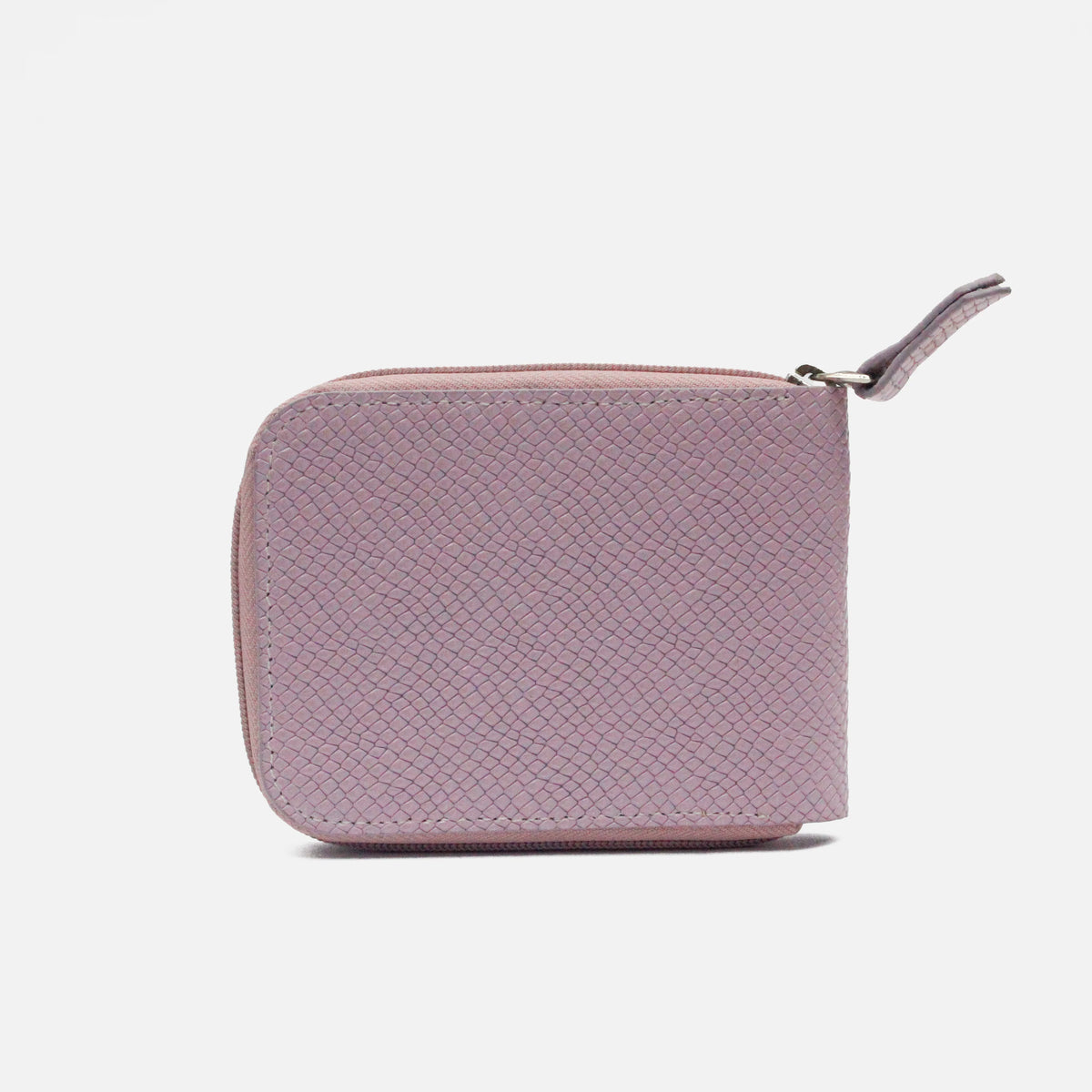 Billetera sabrina de cuero para mujer - Rosado