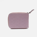 Billetera sabrina de cuero para mujer - Rosado