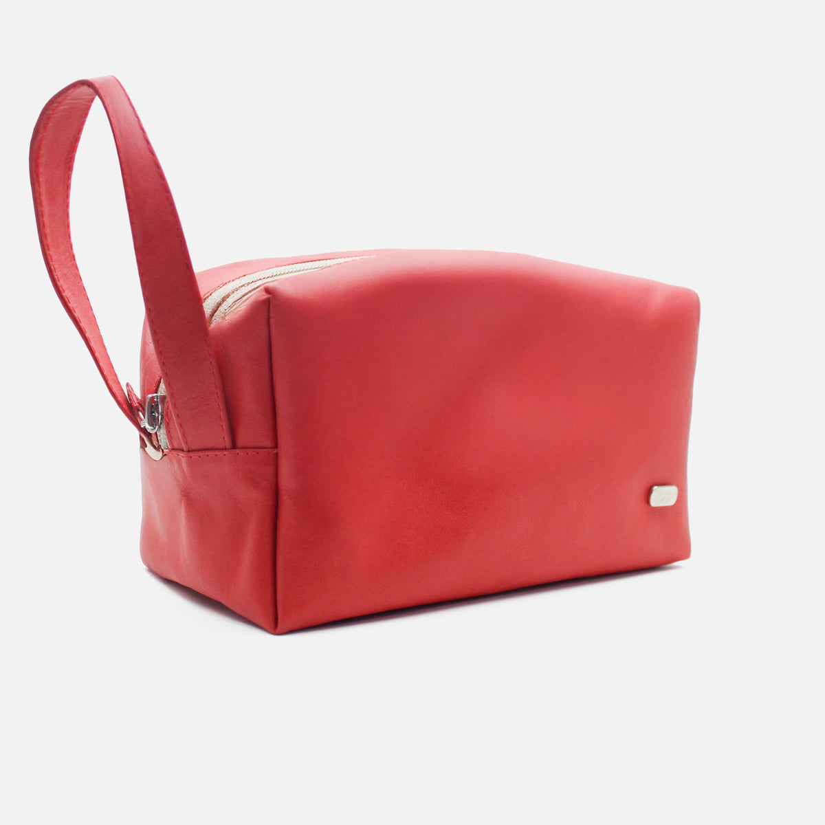 Cosmetiquera primavera de sintético para mujer - Rojo