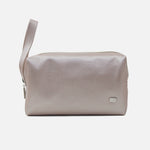 Cosmetiquera primavera de cuero para mujer - Cobre