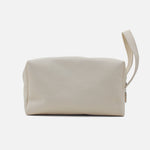 Cosmetiquera primavera de cuero para mujer - Hueso