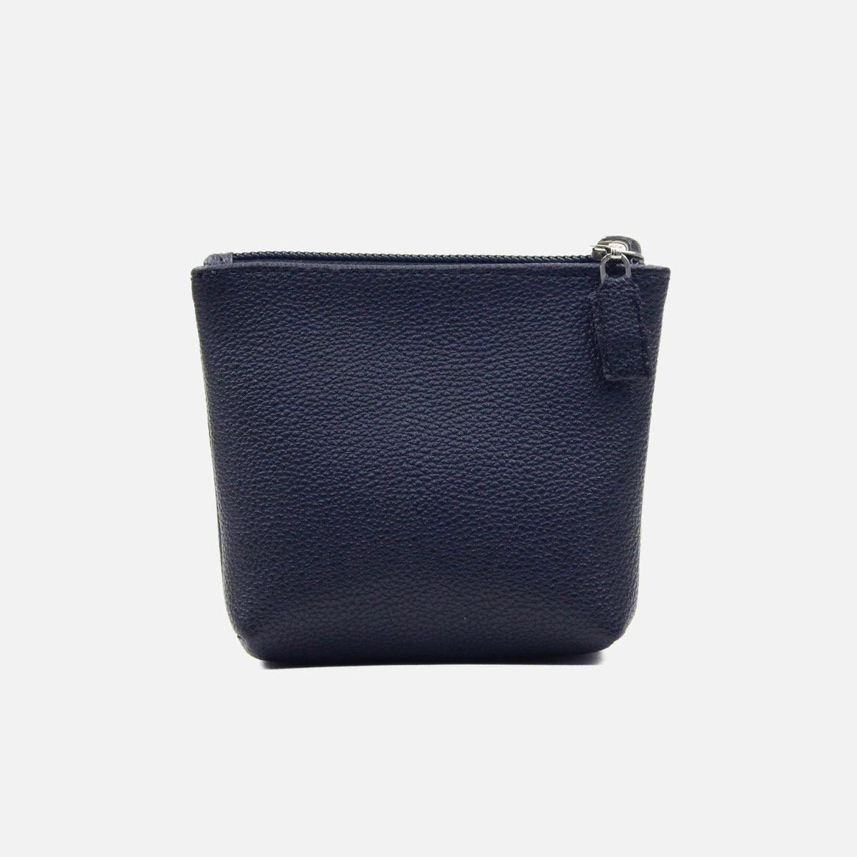 Monedero pamela de cuero para mujer - Negro