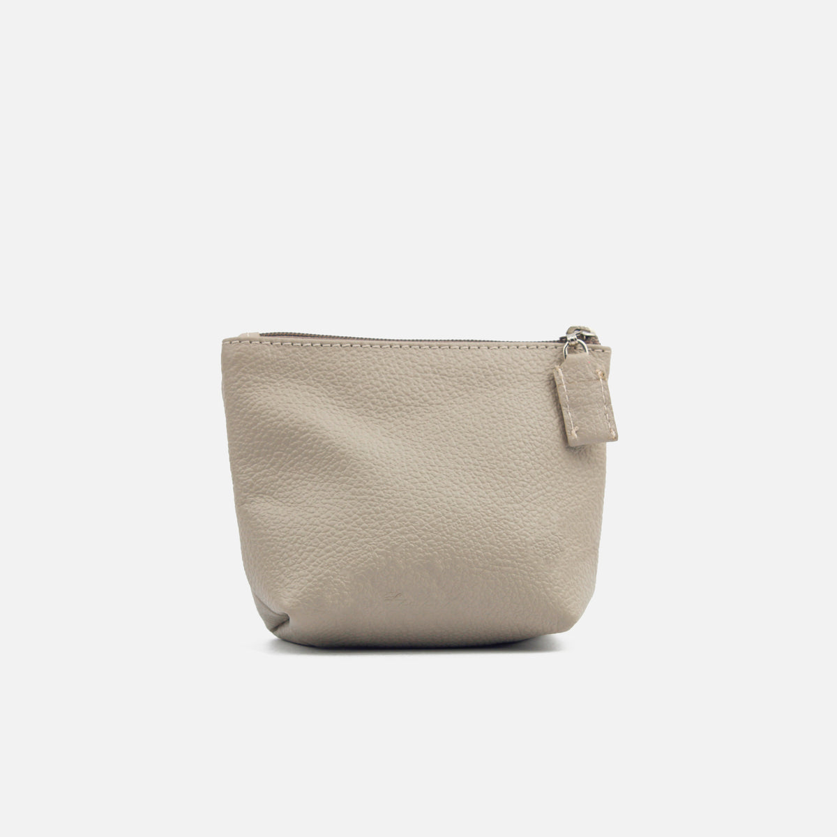 Monedero pamela de cuero para mujer - Taupe