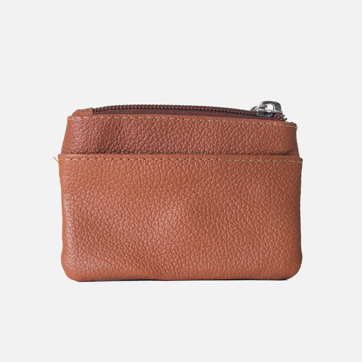 Monedero cabo de cuero para mujer - Miel