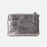 Monedero cabo de cuero para mujer - Bronce