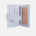 Tarjetero menina de cuero para mujer - Blanco