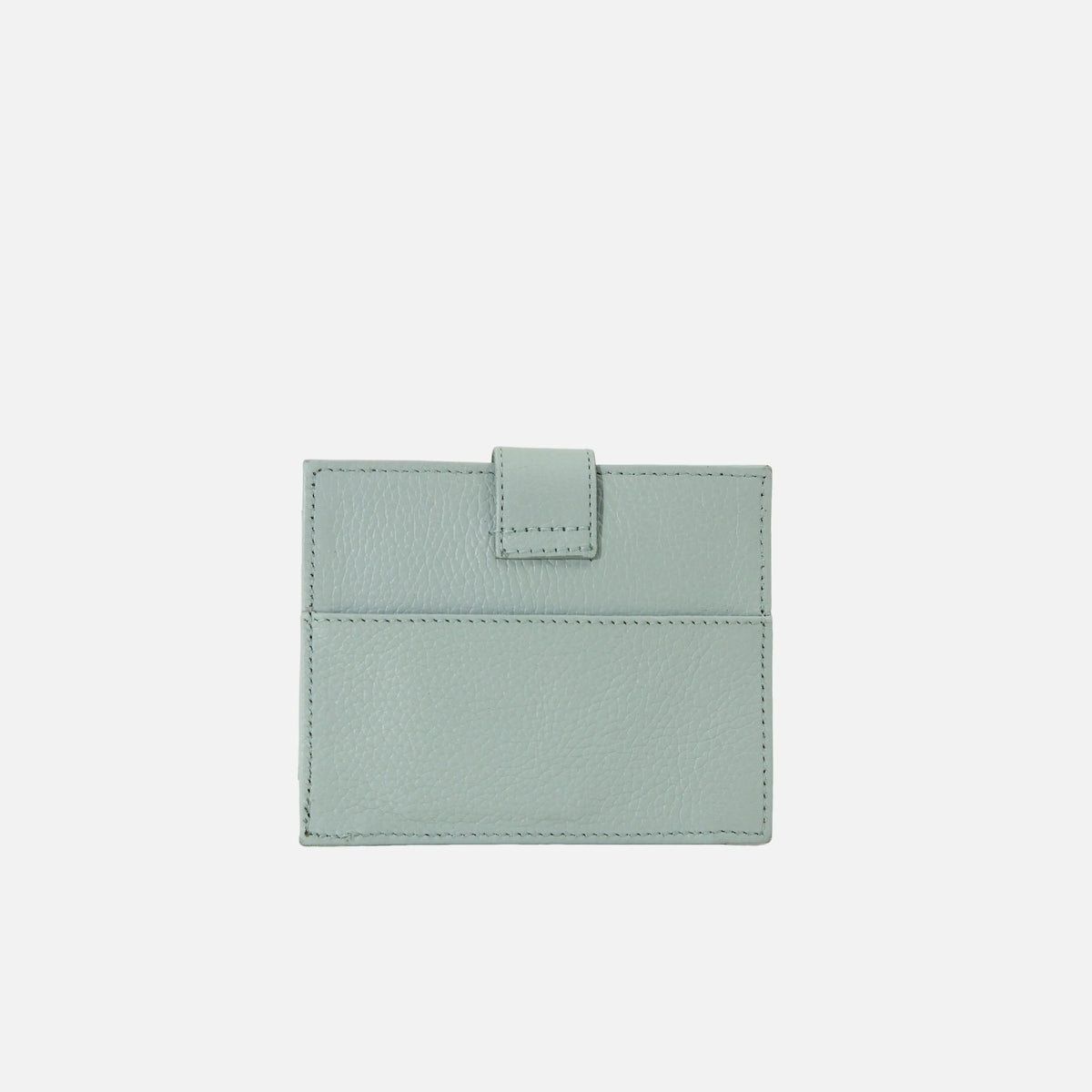 Tarjetero menina de cuero para mujer - Menta