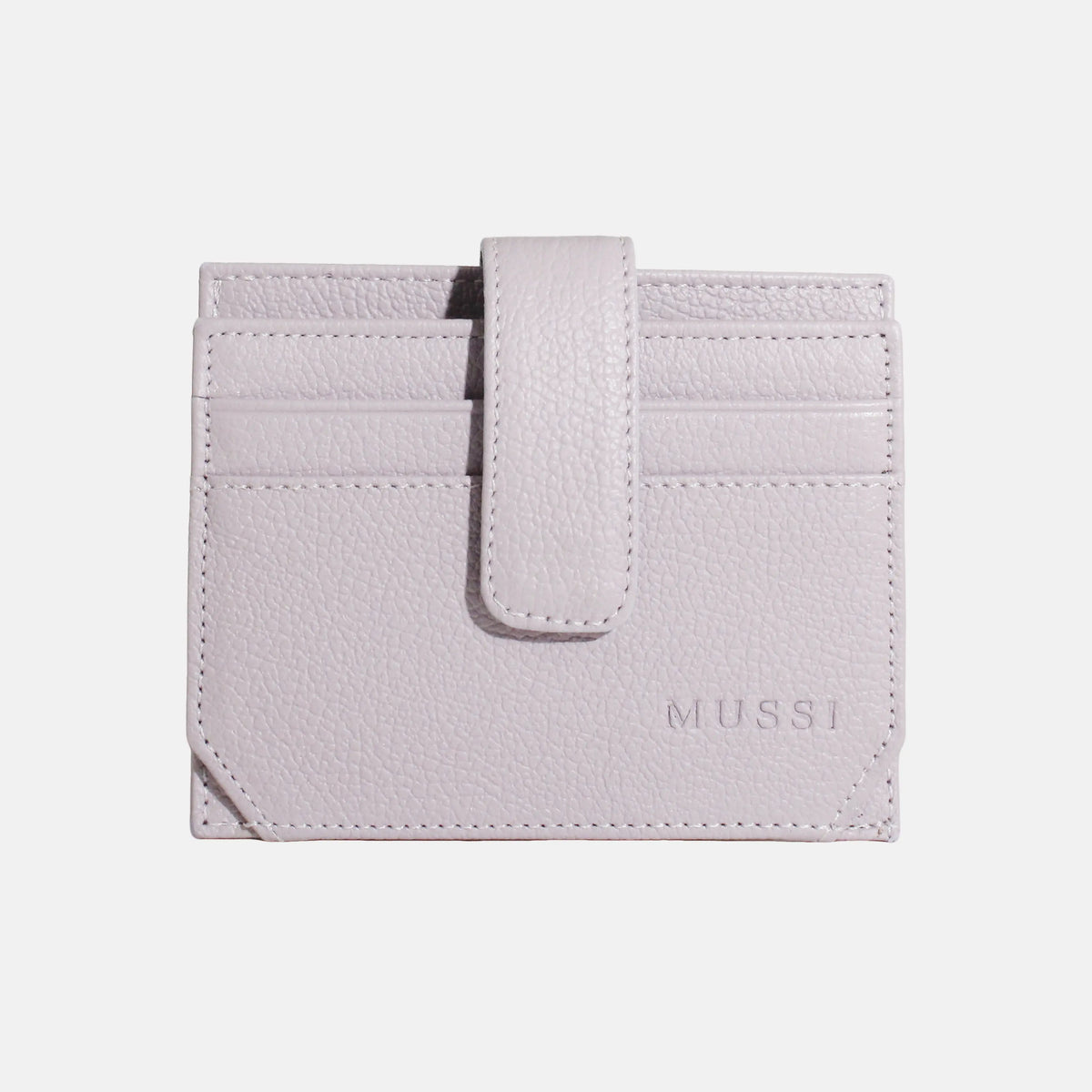 Tarjetero menina de cuero para mujer - Rosado