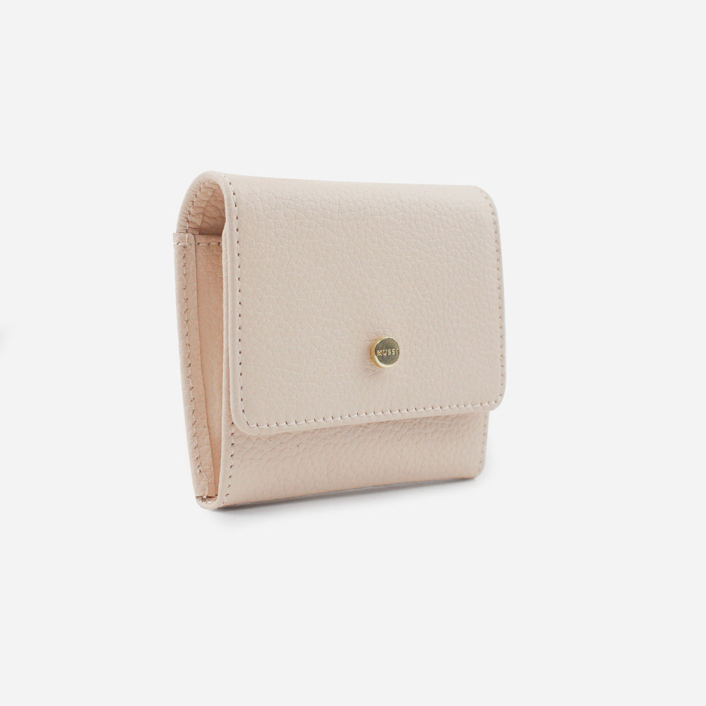 Porta audifonos olivia de cuero para mujer - Nude