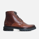 Botin tractorado elian de cuero para hombre - Miel