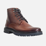 Botin tractorado elian de cuero para hombre - Miel