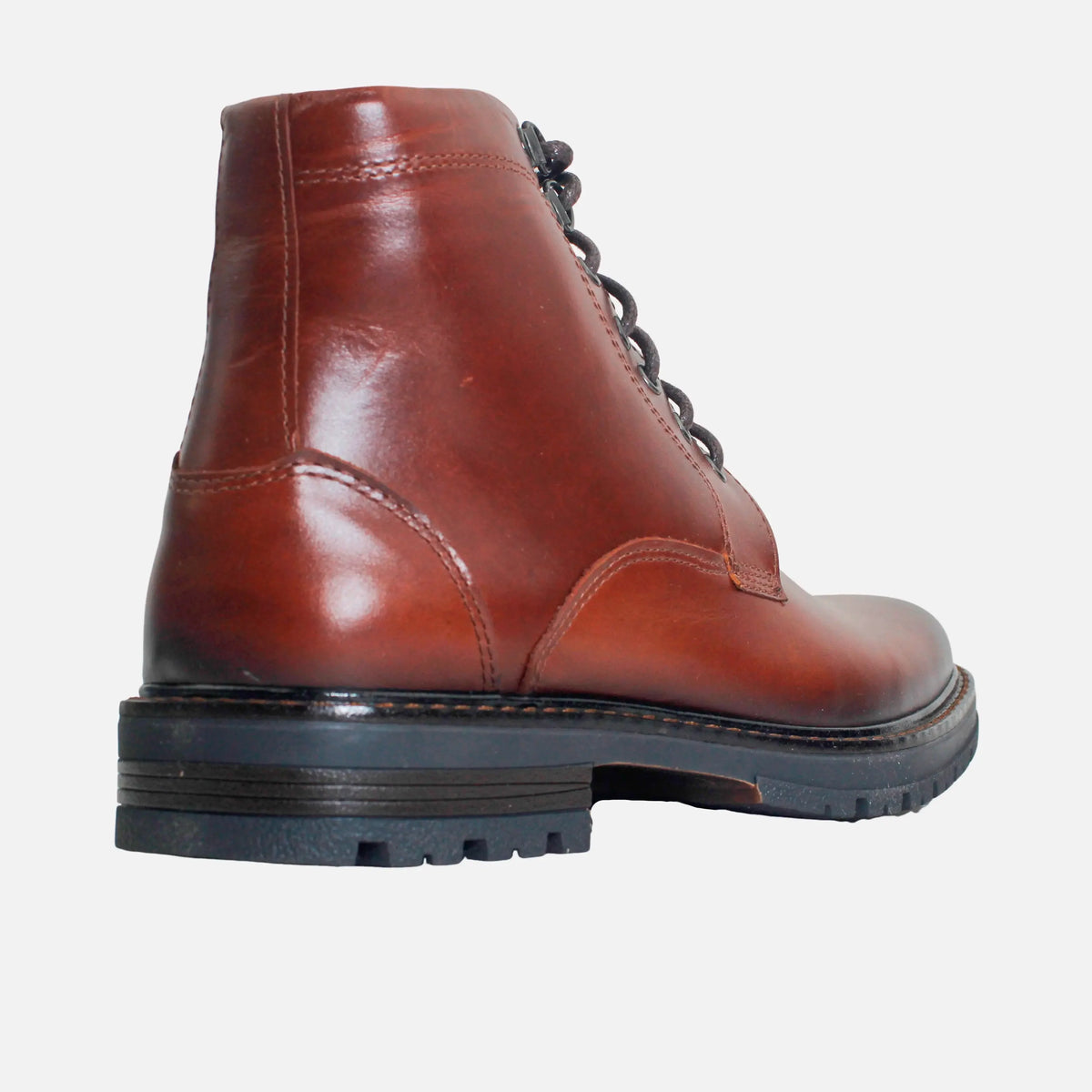 Botin tractorado elian de cuero para hombre - Miel