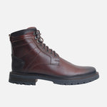 Botin tractorado marcelo de cuero para hombre - Brandy