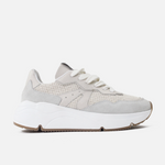 Tenis con plataforma keita de textil para mujer - Beige