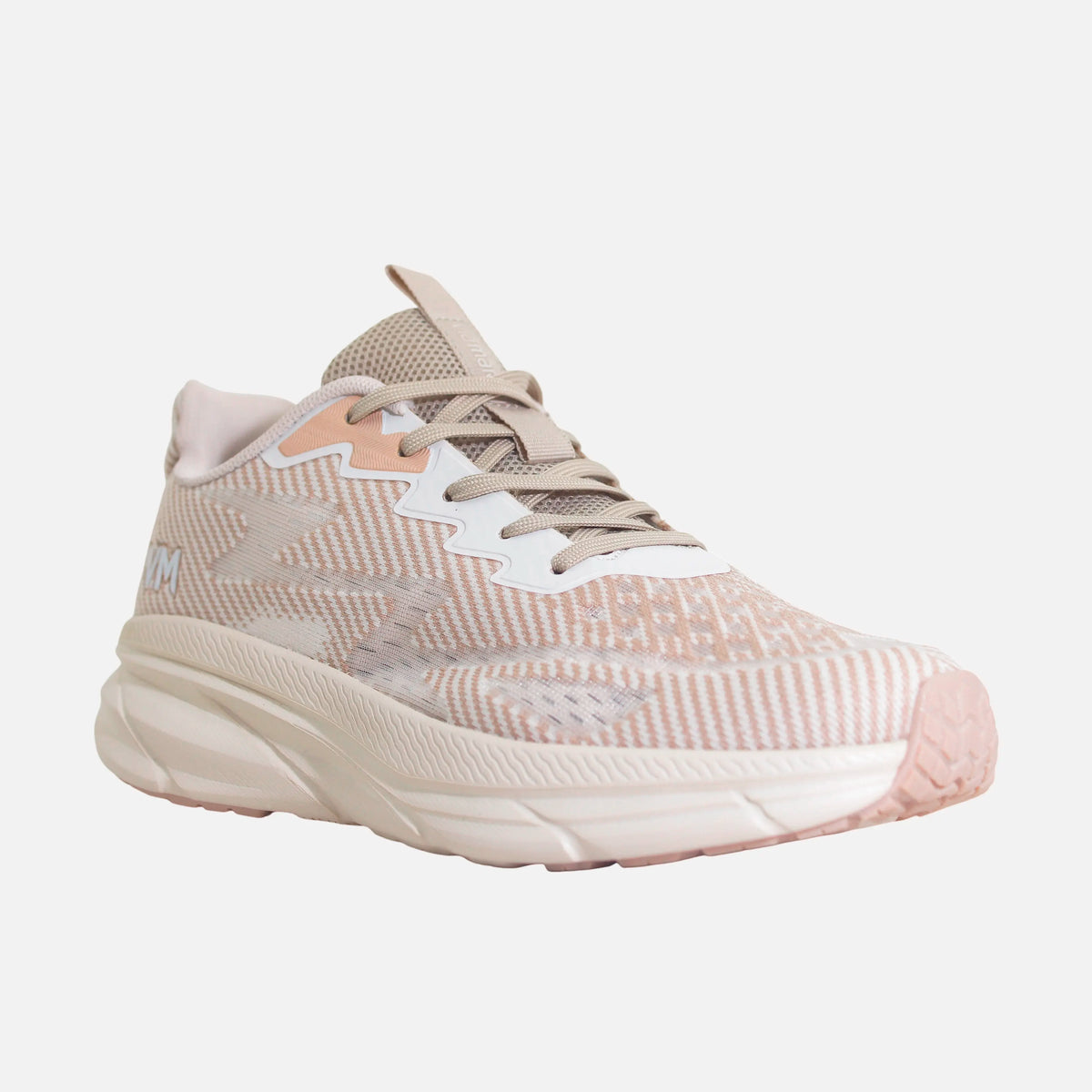 Tenis con plataforma lume de textil para mujer - Beige