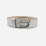 Correa sydney de cuero para mujer - Plata
