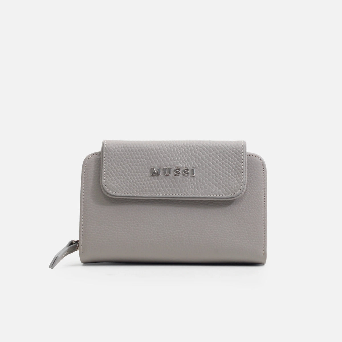 Billetera ambar de cuero para mujer - Hueso