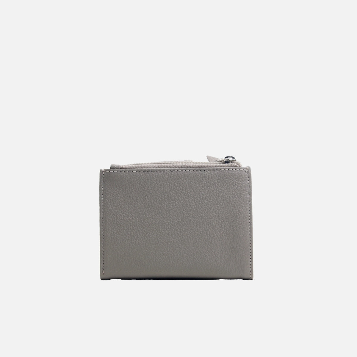 Billetera deneb de cuero para mujer - Gris