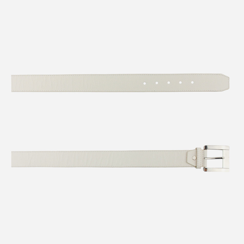 Correa rubi de cuero para mujer - Hueso