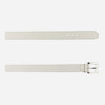 Correa rubi de cuero para mujer - Hueso