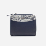 Billetera haru de cuero para mujer - Negro