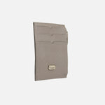 Tarjetero miren de cuero para mujer - Taupe