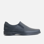 Mocasin plano tyr de sintético para hombre - Negro