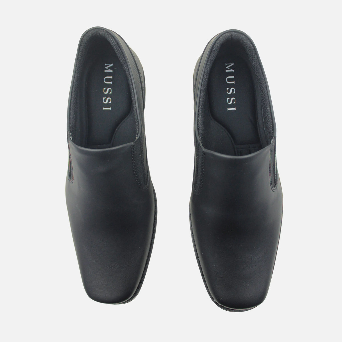 Mocasin plano tyr de sintético para hombre - Negro
