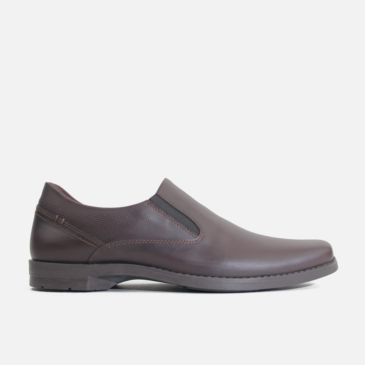Mocasin plano tyr de sintético para hombre - Café