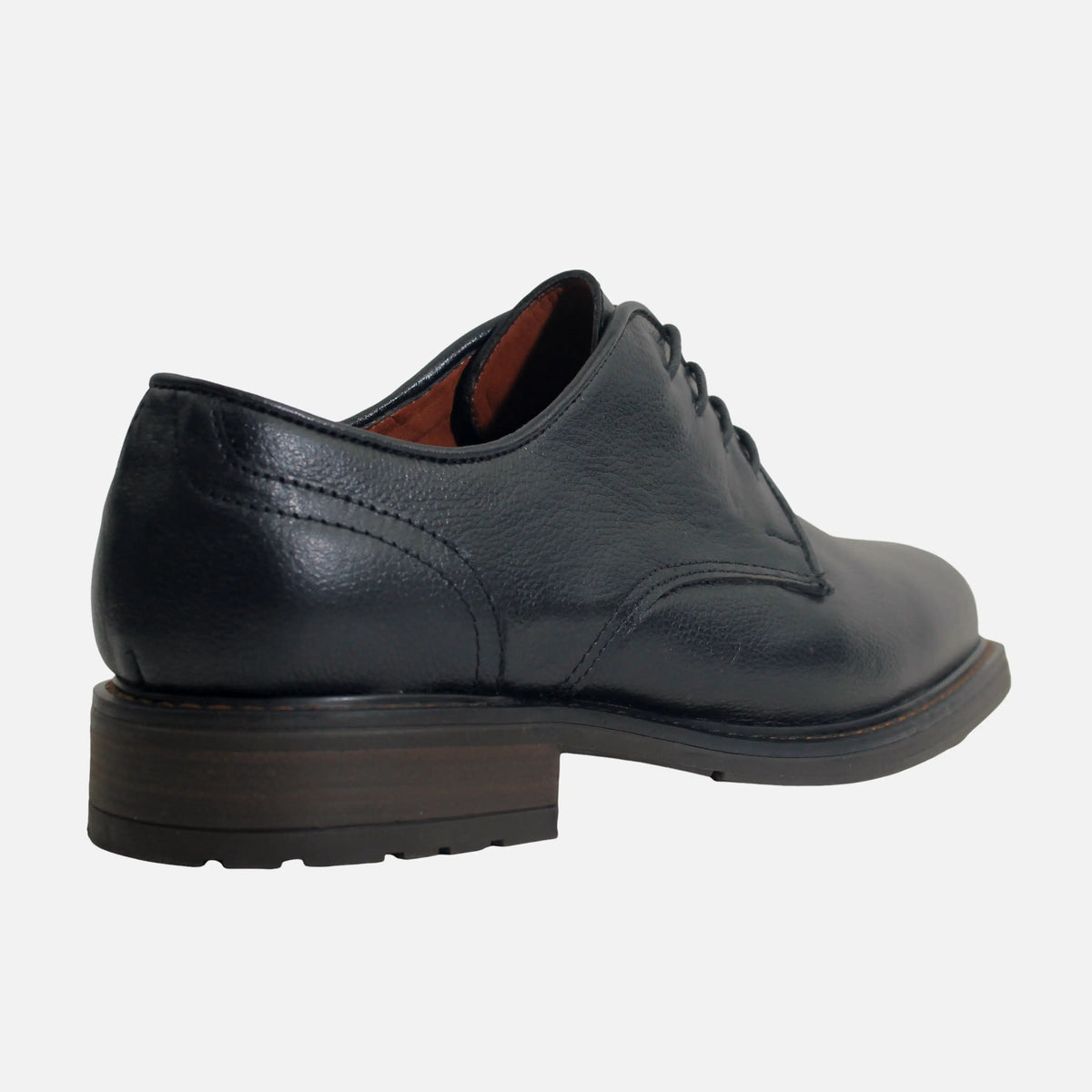 Tenis franco de cuero para hombre - Negro