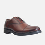 Tenis antonelli de cuero para hombre - Miel