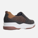 Mocasin plataforma darel de sintético para hombre - Café