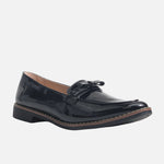 Mocasin plano selene de sintético para mujer - Negro