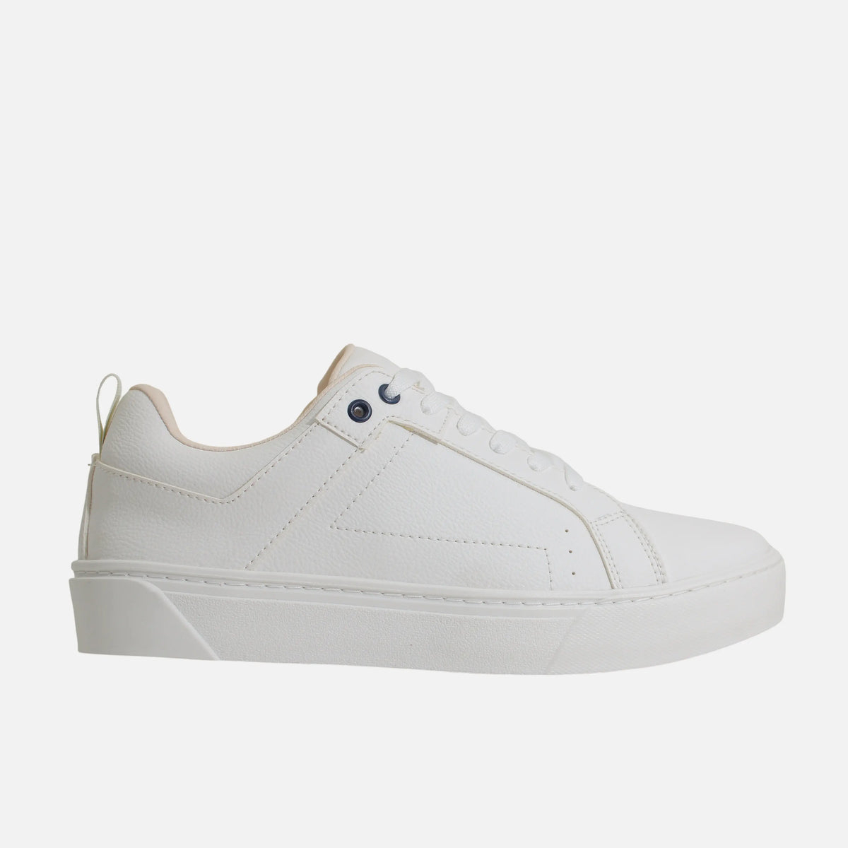 Tenis colapinto de sintético para hombre - Blanco