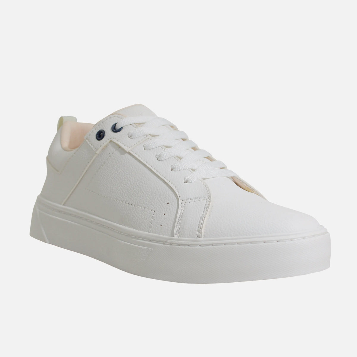 Tenis colapinto de sintético para hombre - Blanco