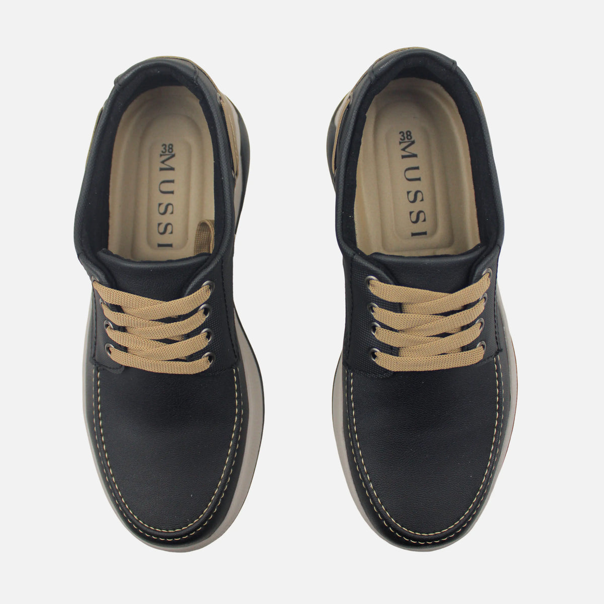 Tenis christopher de sintético para hombre - Negro