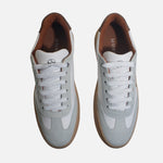 Tenis massimo de cuero para hombre - Blanco