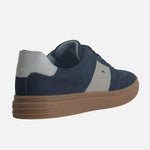 Tenis massimo de cuero para hombre - Azul