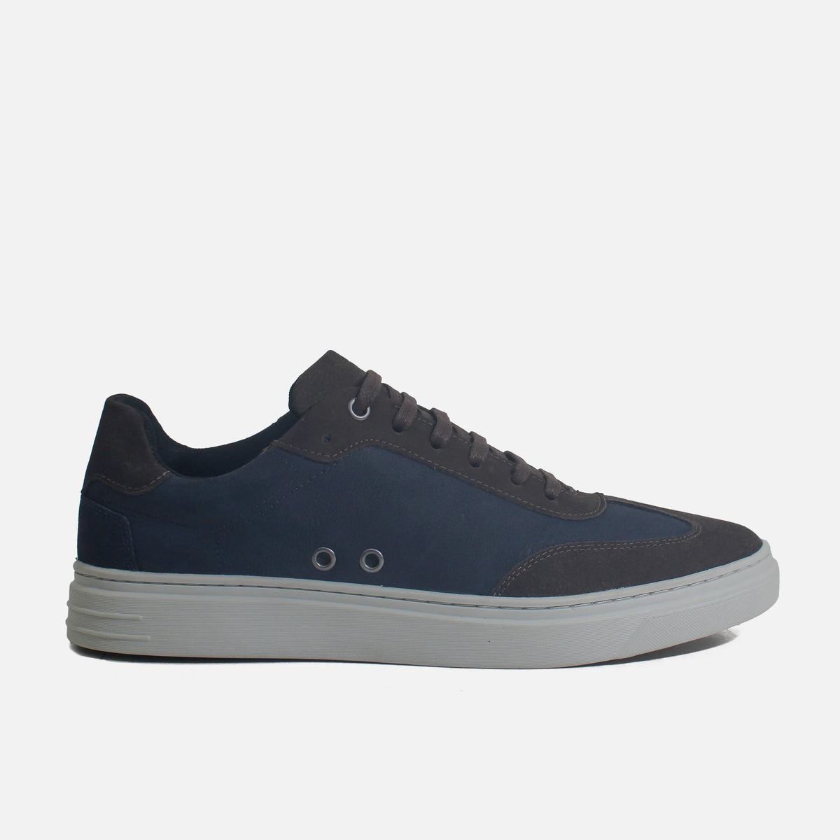 Tenis antonio de cuero para hombre - Azul
