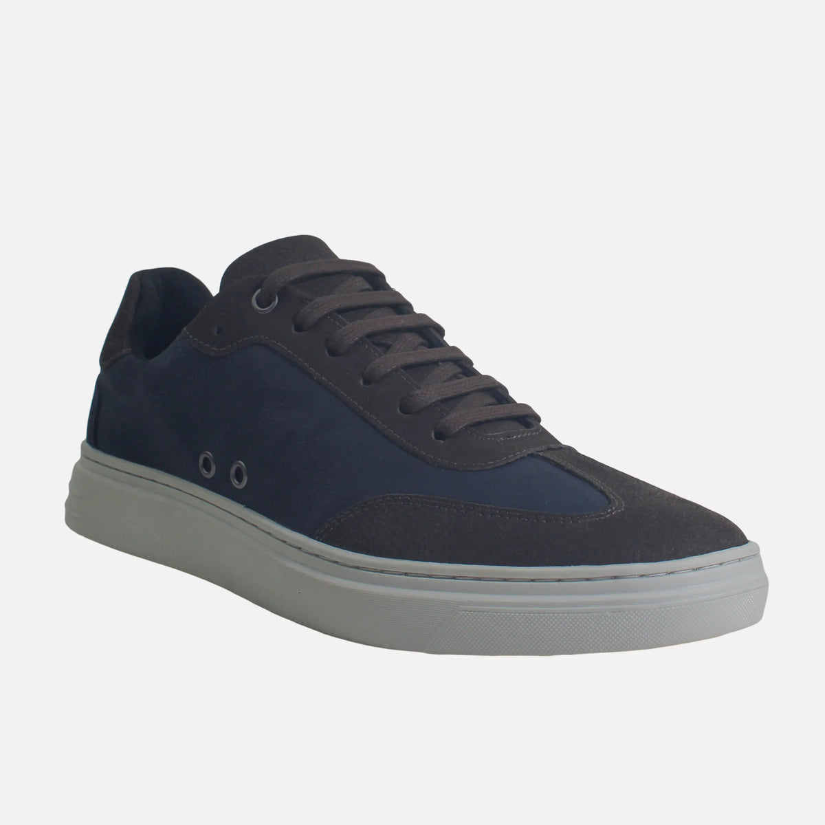 Tenis antonio de cuero para hombre - Azul
