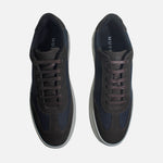 Tenis antonio de cuero para hombre - Azul