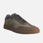 Tenis antonio de cuero para hombre - Verde