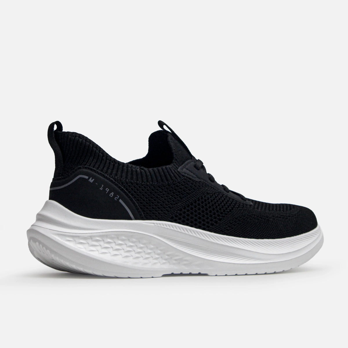 Tenis ridge de textil para hombre - Negro