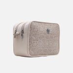 Bolso manos libres kamba de cuero para mujer - Beige