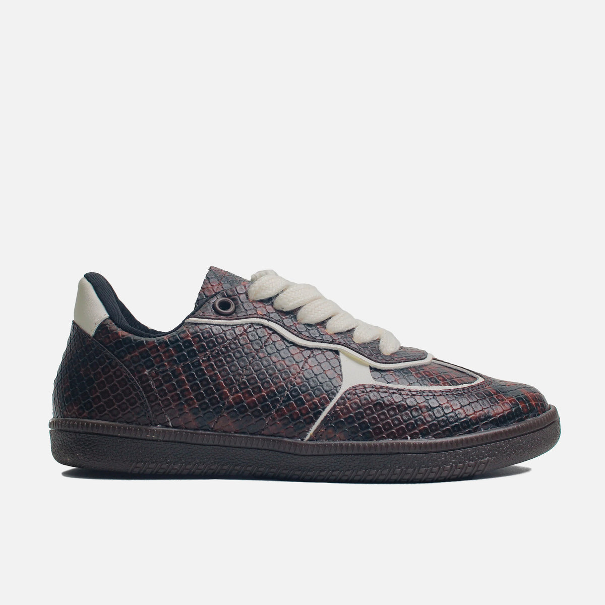 Tenis koba de sintético para mujer - Café