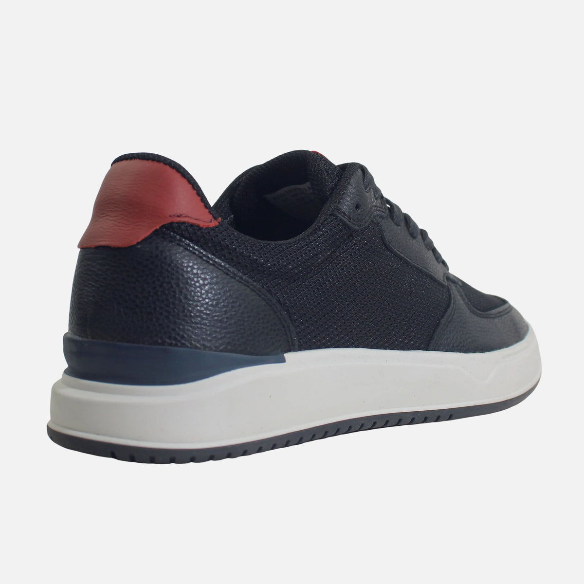 Tenis klarc de sintético para hombre - Negro